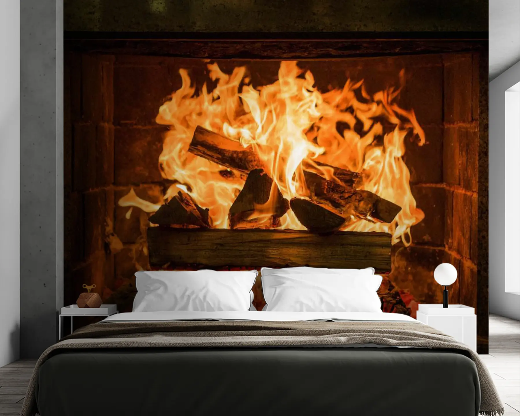 carta da parati Camino in granito nr. u56175