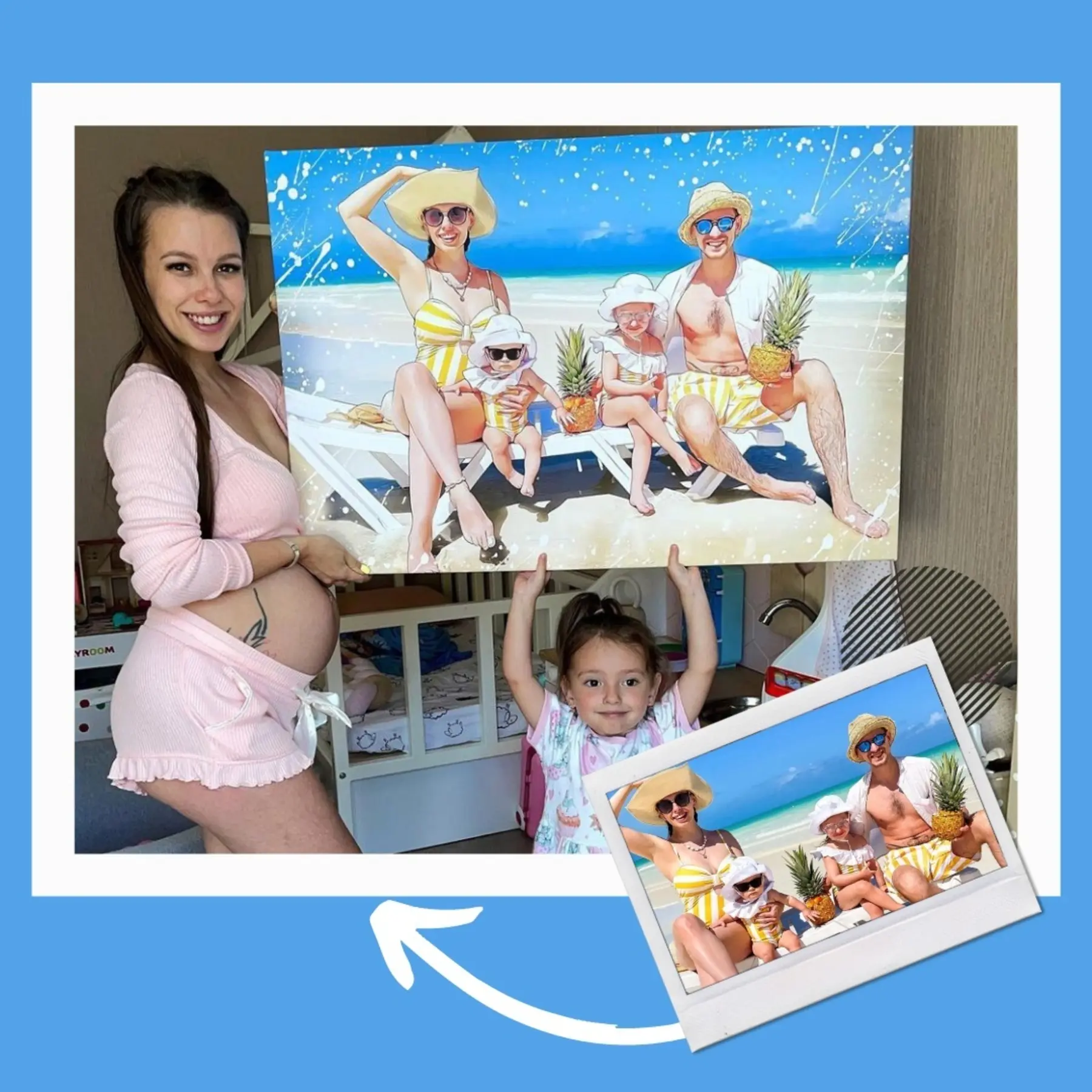 carta da parati Fotografia, prodotto e sorriso nr. s15716