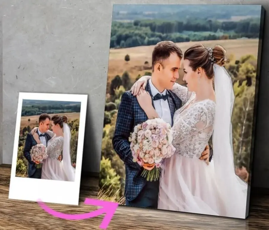 carta da parati Fiore, sorriso e abito da sposa nr. s15719