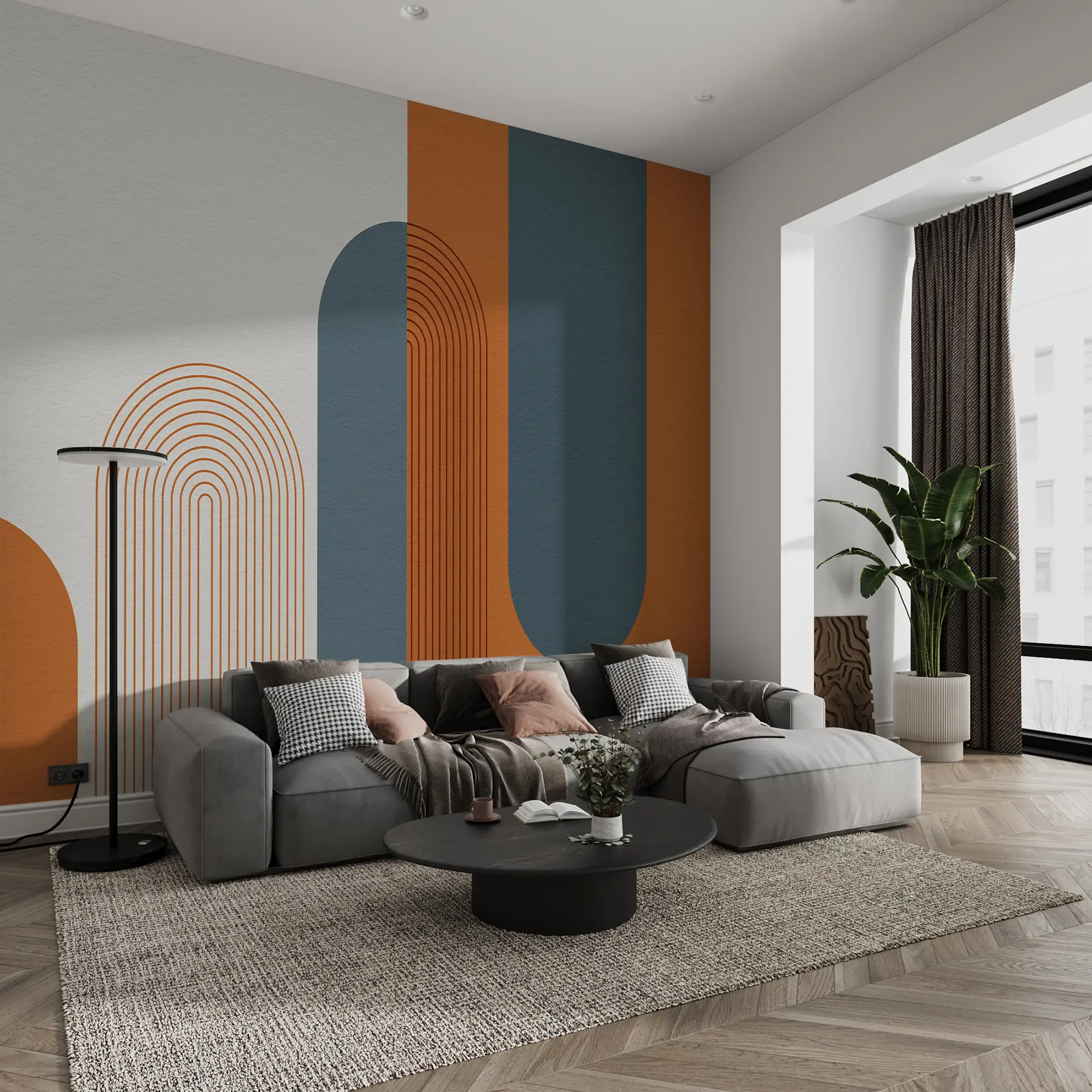 carta da parati Archi retrò - modello nr. u93598