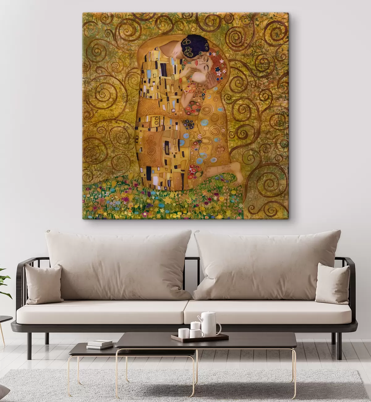 carta da parati Il Bacio, Gustav Klimt nr. s27031