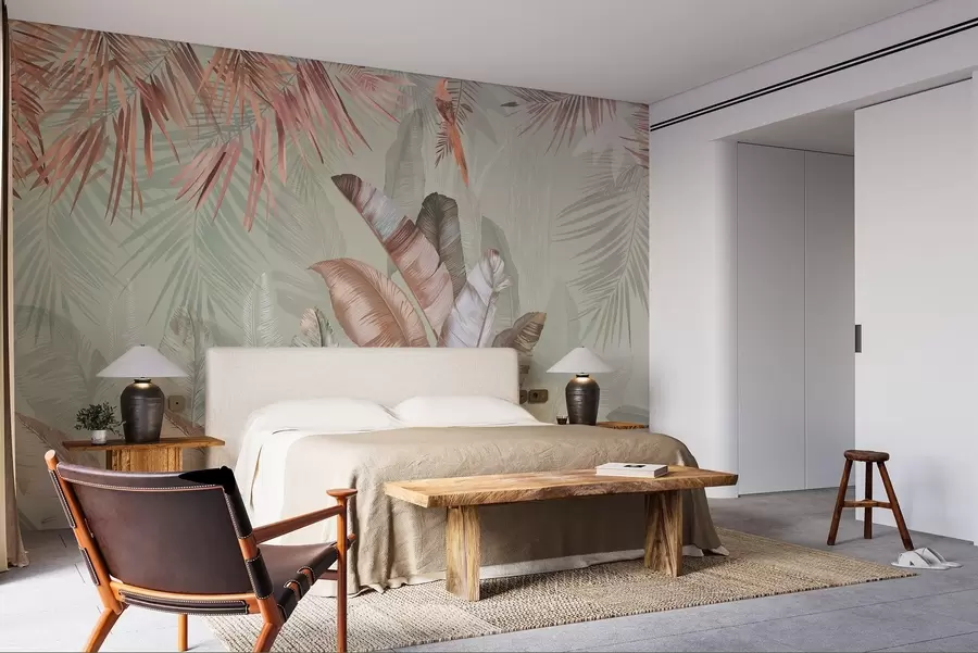 carta da parati Tropici e uccelli nr. u50468v1