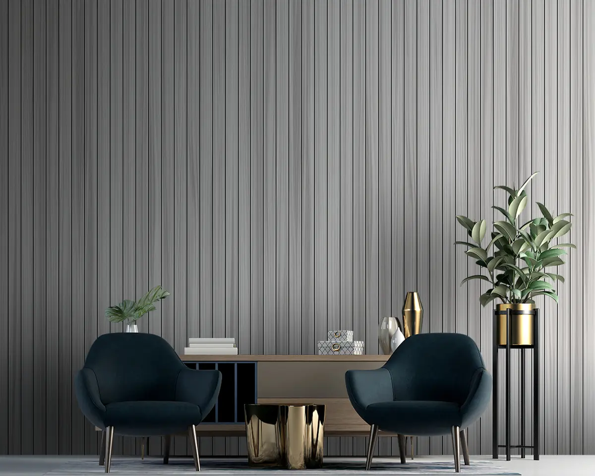 carta da parati Carta da parati grigio acustico nr. u93831