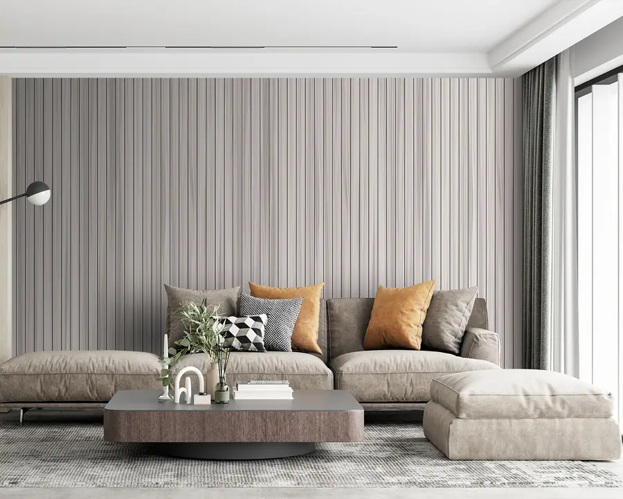 carta da parati Carta da parati grigio acustico nr. u93831