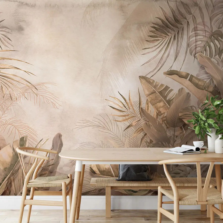 carta da parati Foglie tropicali nr. u93852