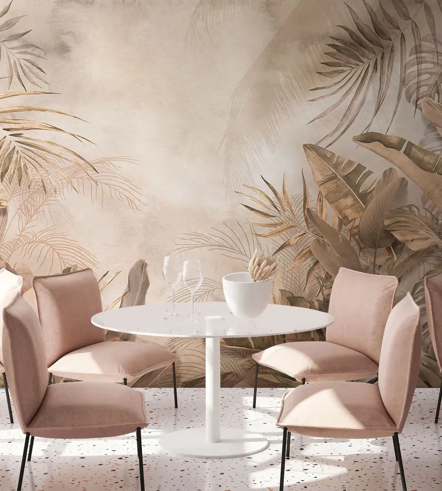 carta da parati Foglie tropicali nr. u93852