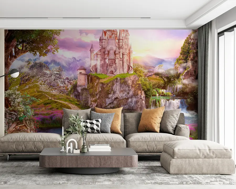 carta da parati Pianta, cielo e nuvola nr. u59924