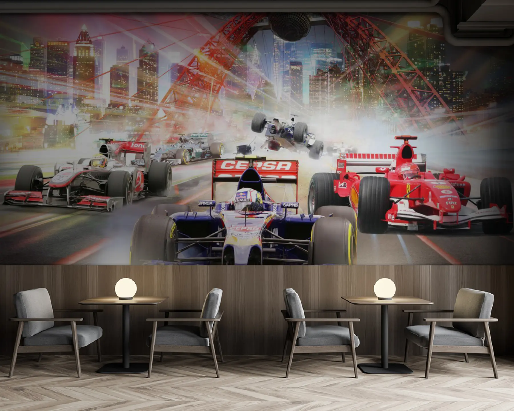 carta da parati Ruota, pneumatico e auto nr. u64439