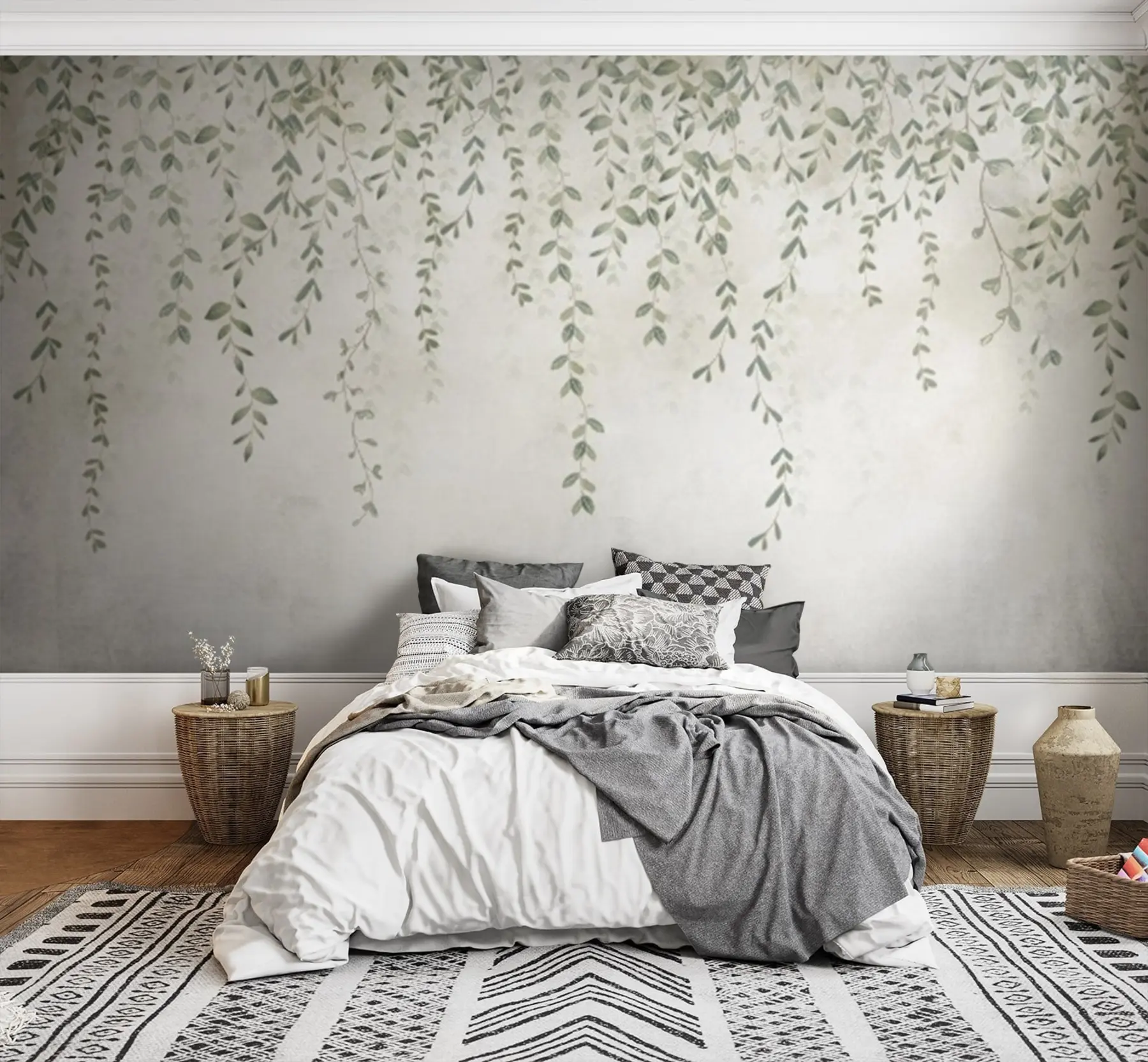 carta da parati Viti con fogliame nr. u71244