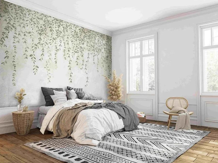 carta da parati Viti con fogliame nr. u71244