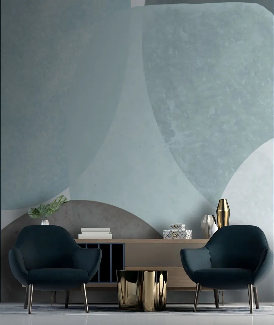 carta da parati Grandi cerchi colorati nr. u71404