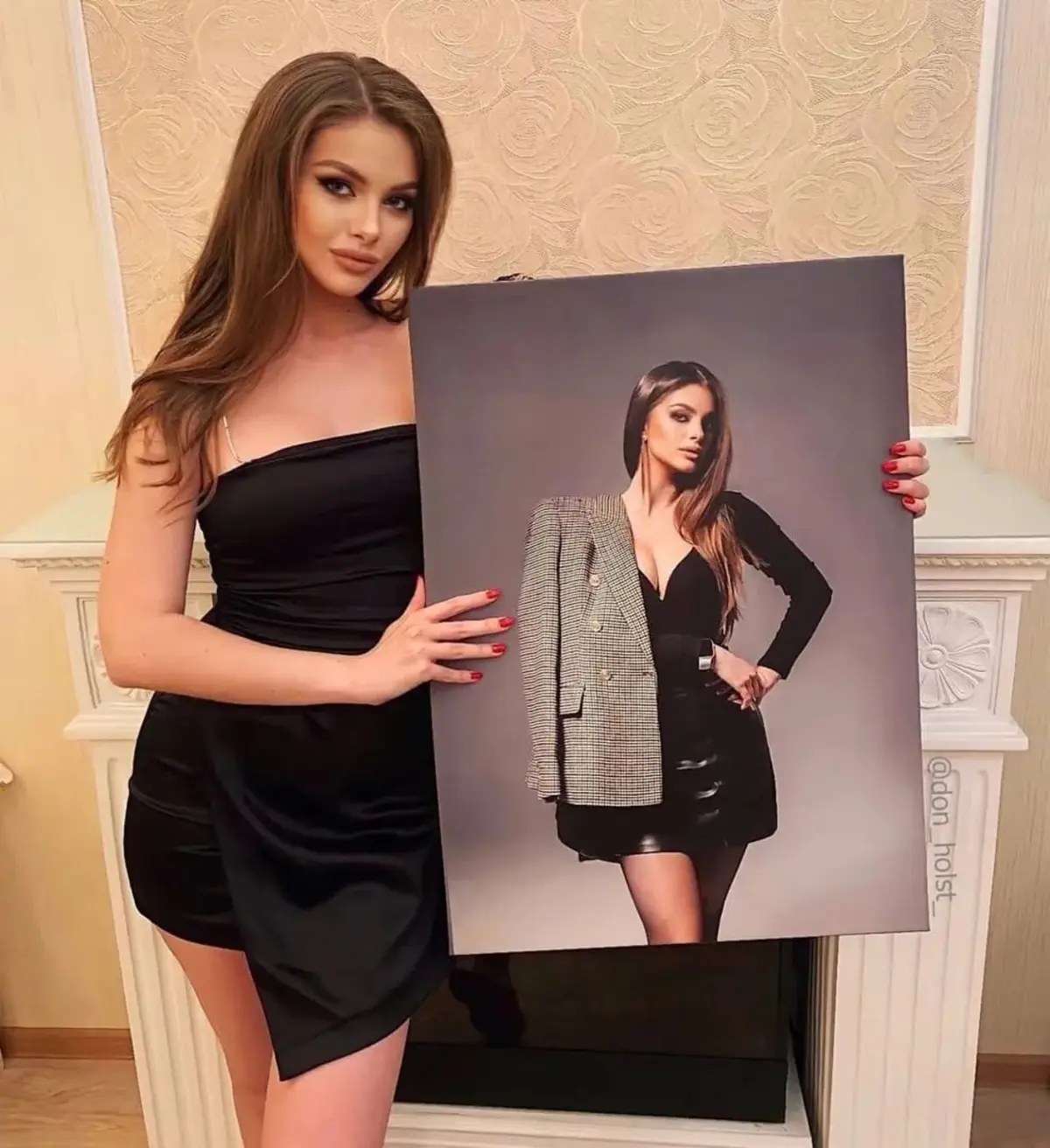 carta da parati Capelli, giuntura e tubino nr. s31866