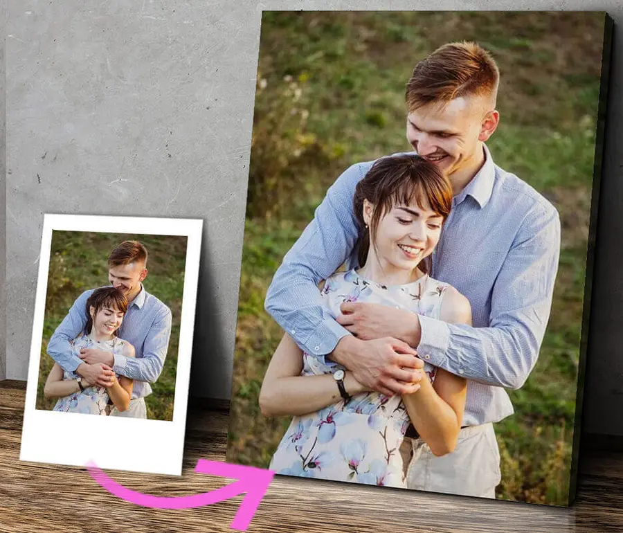 carta da parati Sorridi, fotografa e pianta nr. s31874