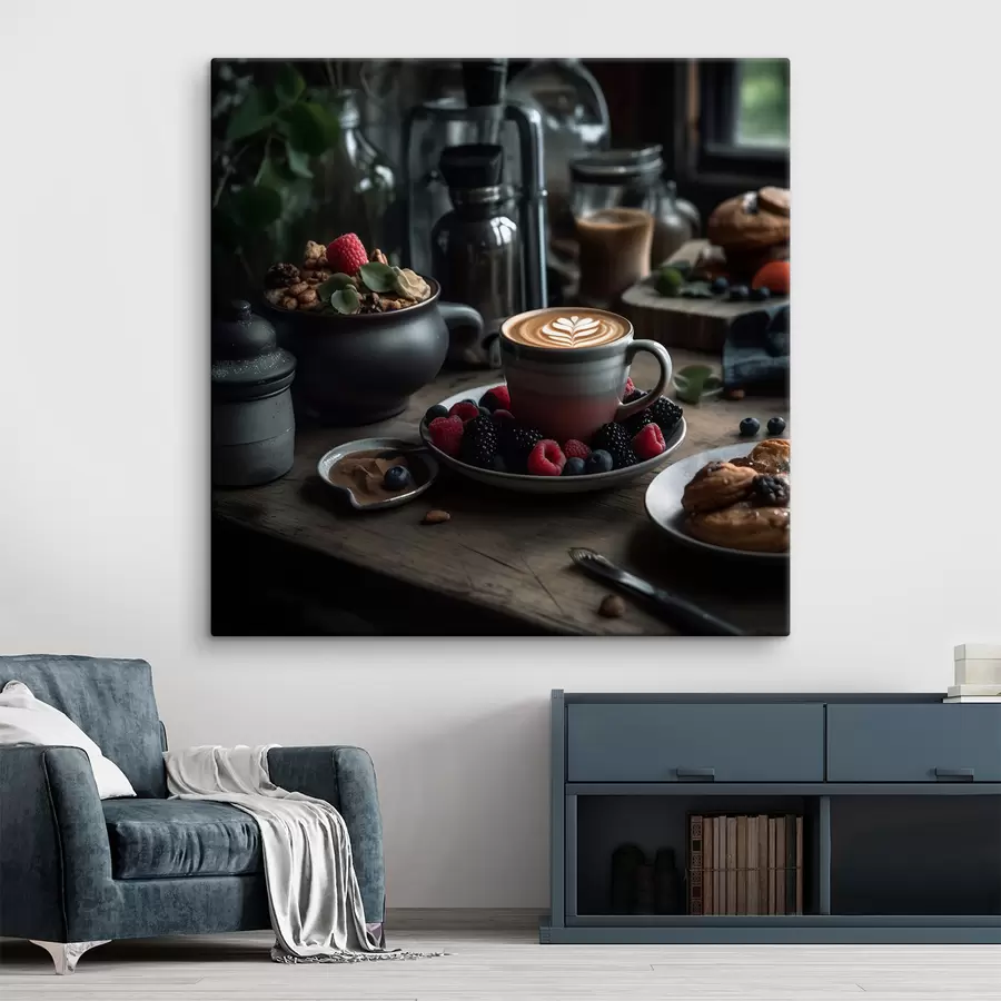 carta da parati Alimenti, stoviglie e vasellame nr. s32154