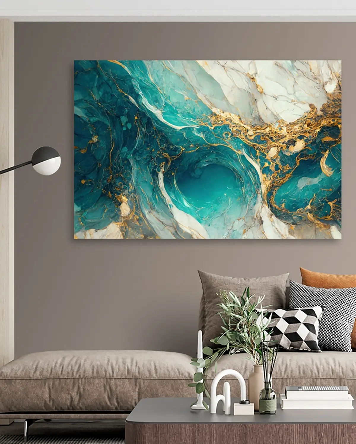 carta da parati Marmo fluido dai toni caldi nr. s32411