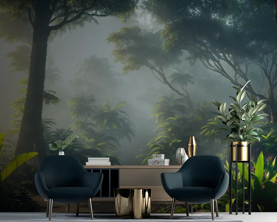 carta da parati Tropici nebbiosi nr. u94517