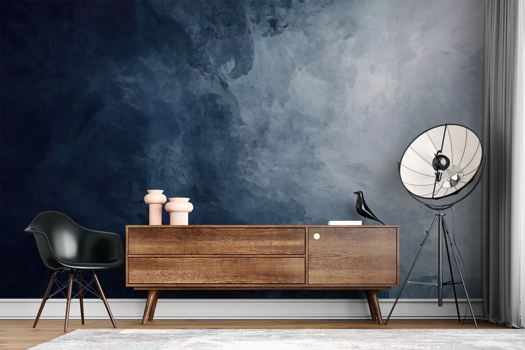 carta da parati Acqua, nuvola e grigio nr. u03136