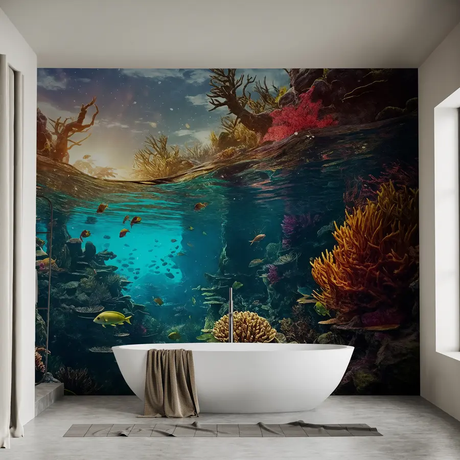 Carta da parati Mare mondo marino