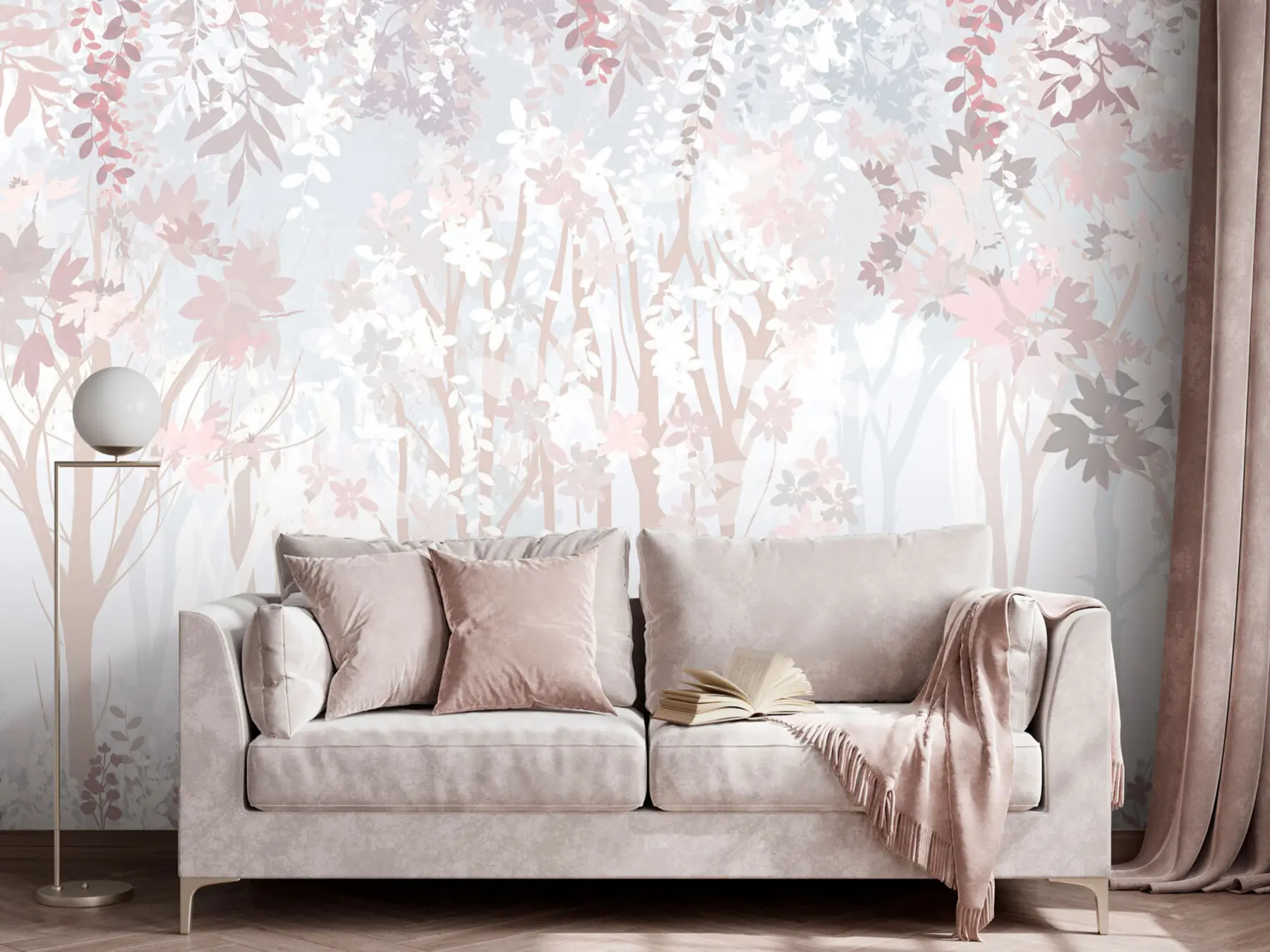 carta da parati Una favolosa foresta magica nr. u94171