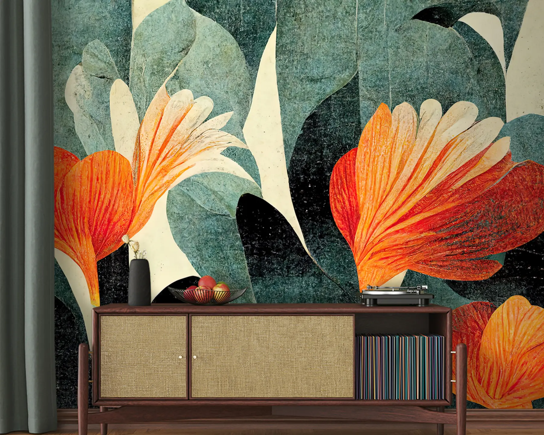 carta da parati Arte astratta in stile grunge nr. u74278