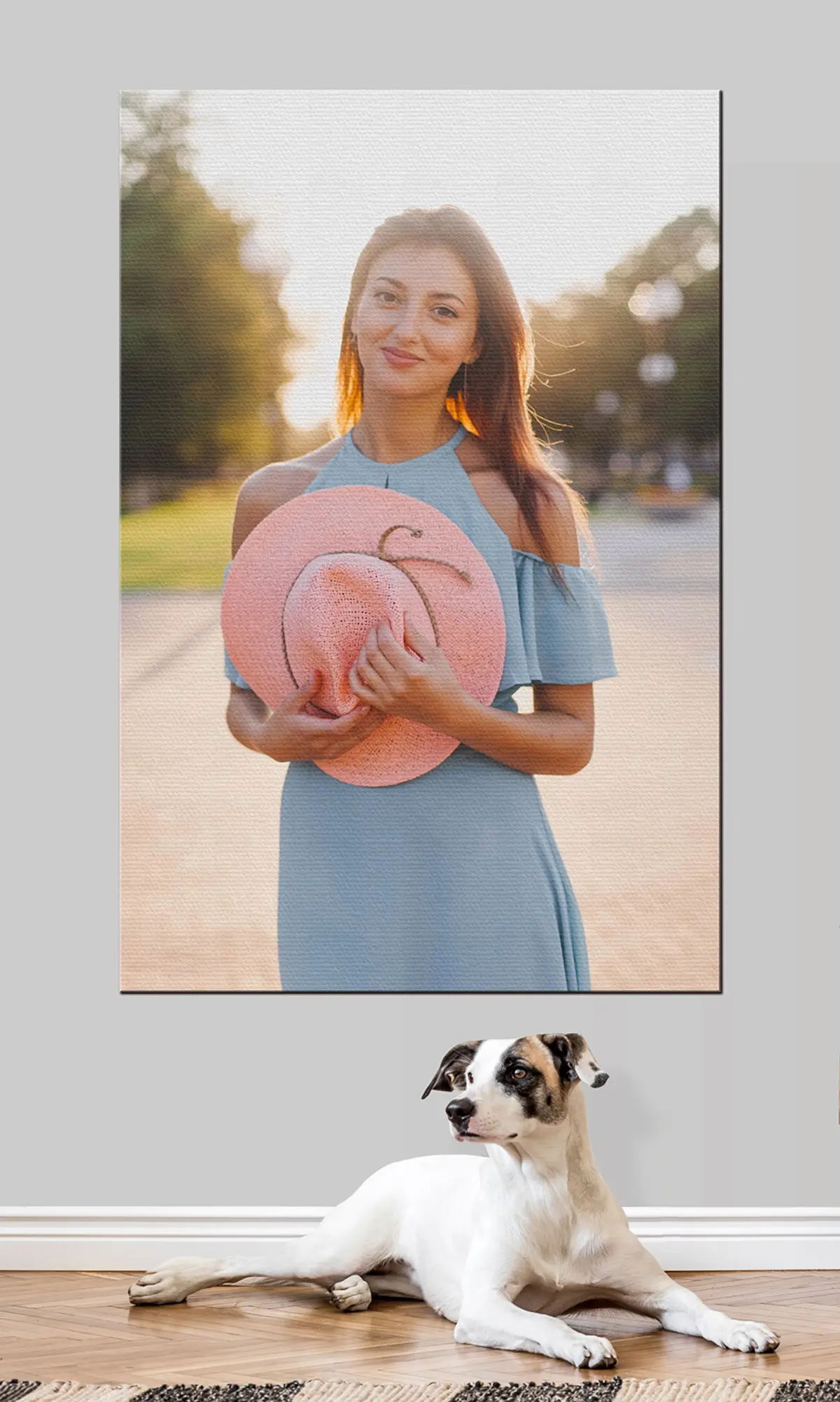 carta da parati Sorriso, manica e gesto nr. s33102