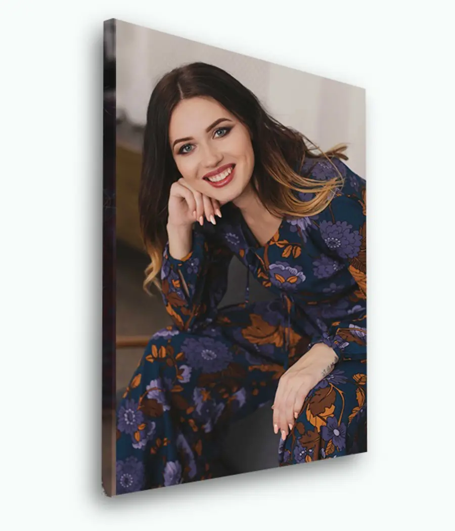 carta da parati Sorriso, fotografia e viola nr. s33104