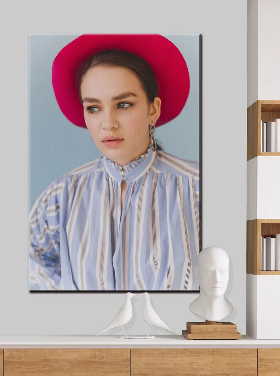 carta da parati Labbra, sopracciglia e ciglia nr. s33112