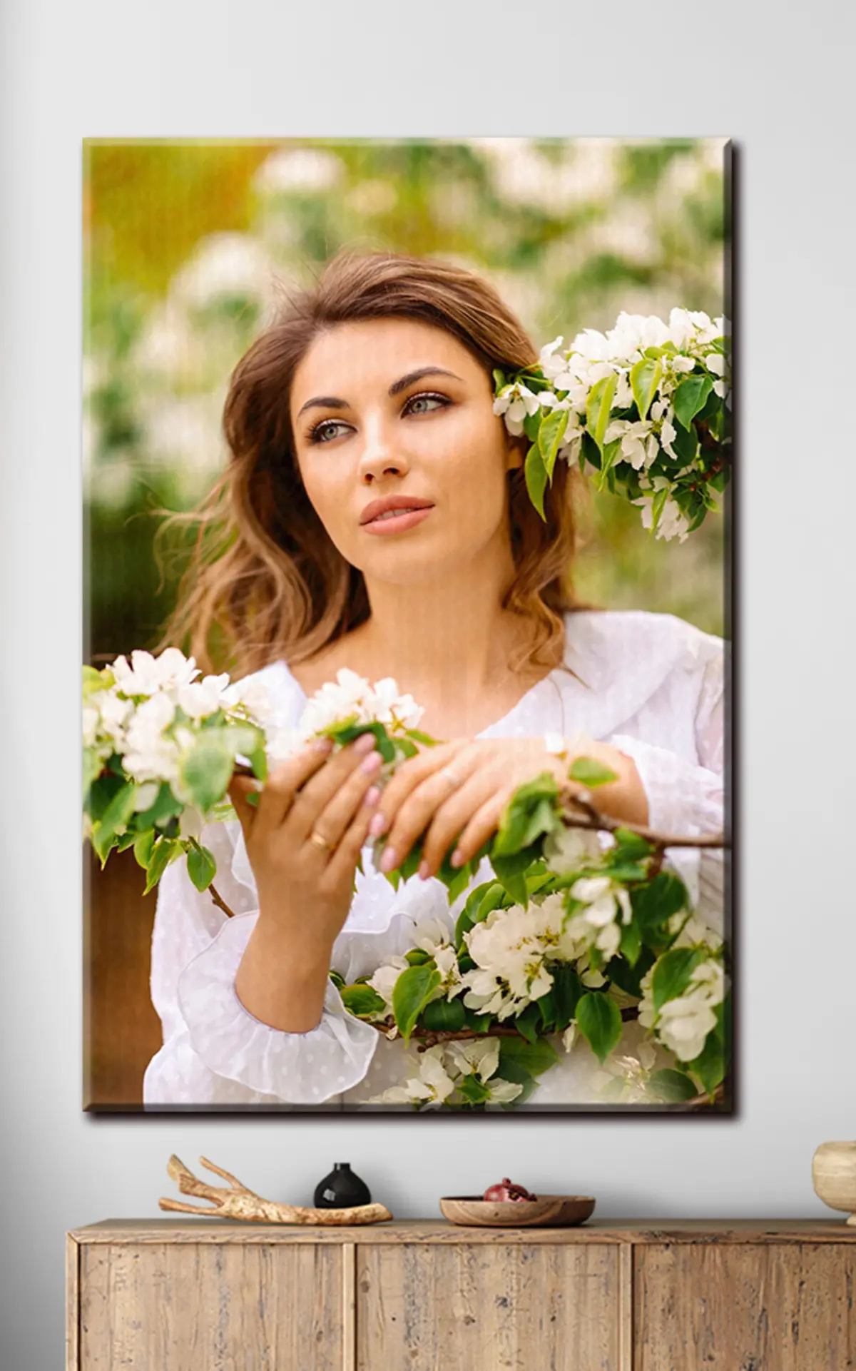 carta da parati Fiori, piante e ciglia nr. s33116