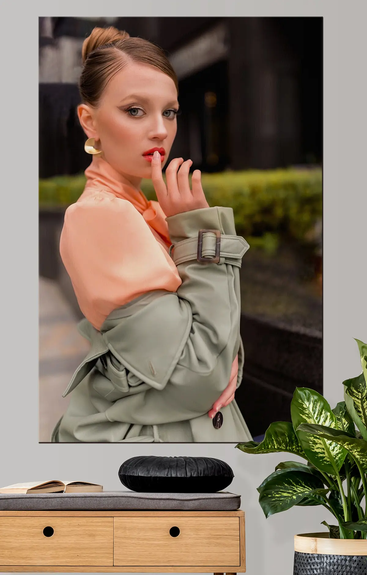 carta da parati Spalla, ciglia e collo nr. s33129