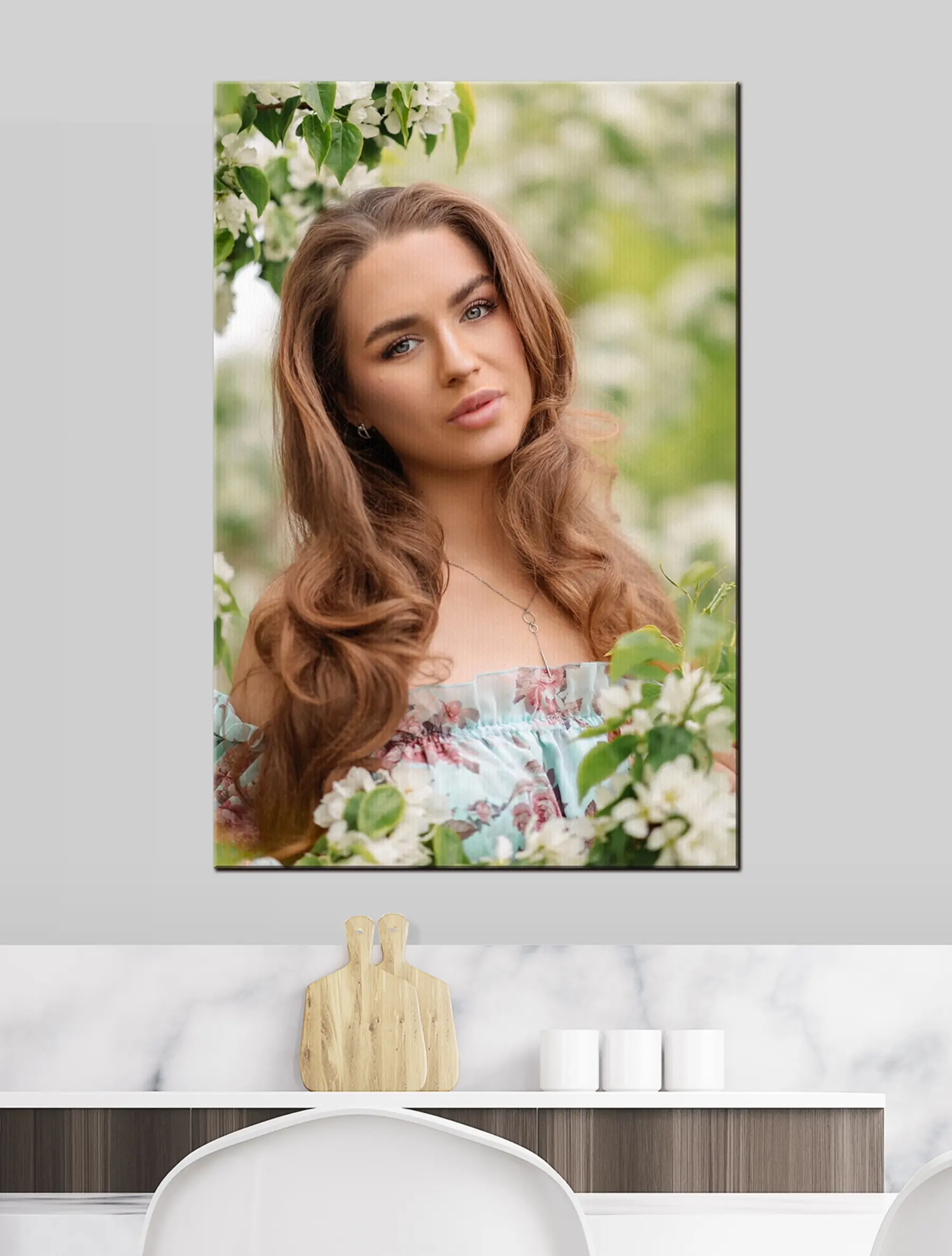 carta da parati Viso, capelli e ciglia nr. s33145