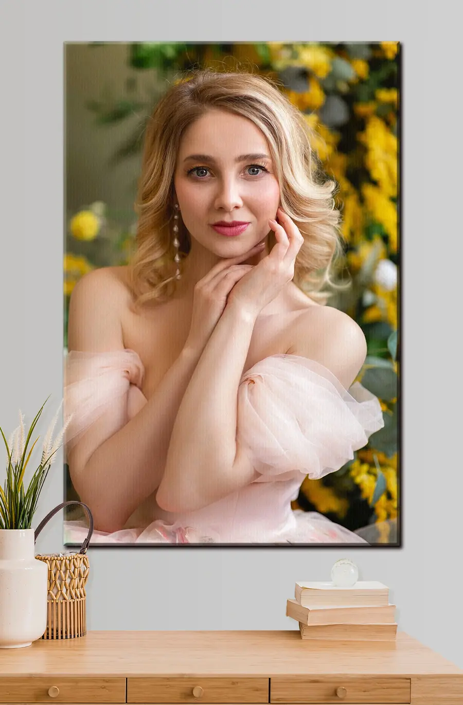 carta da parati Capelli, viso e ciglia nr. s33155