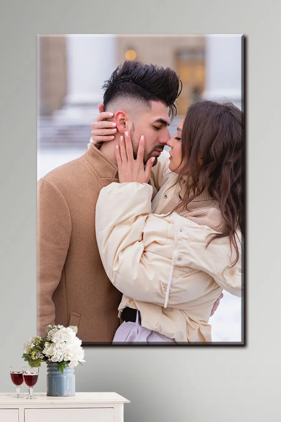 carta da parati Ciglia, sorriso e corpo umano nr. s33159