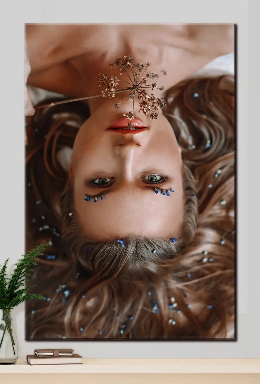 carta da parati Sopracciglia, ciglia e arte nr. s33168