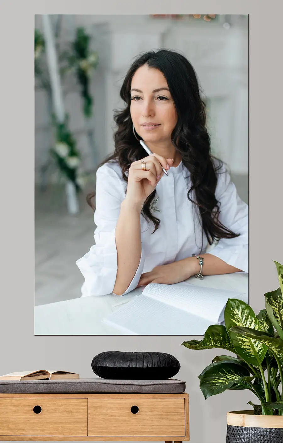 carta da parati Capispalla, ciglia e collo nr. s33169