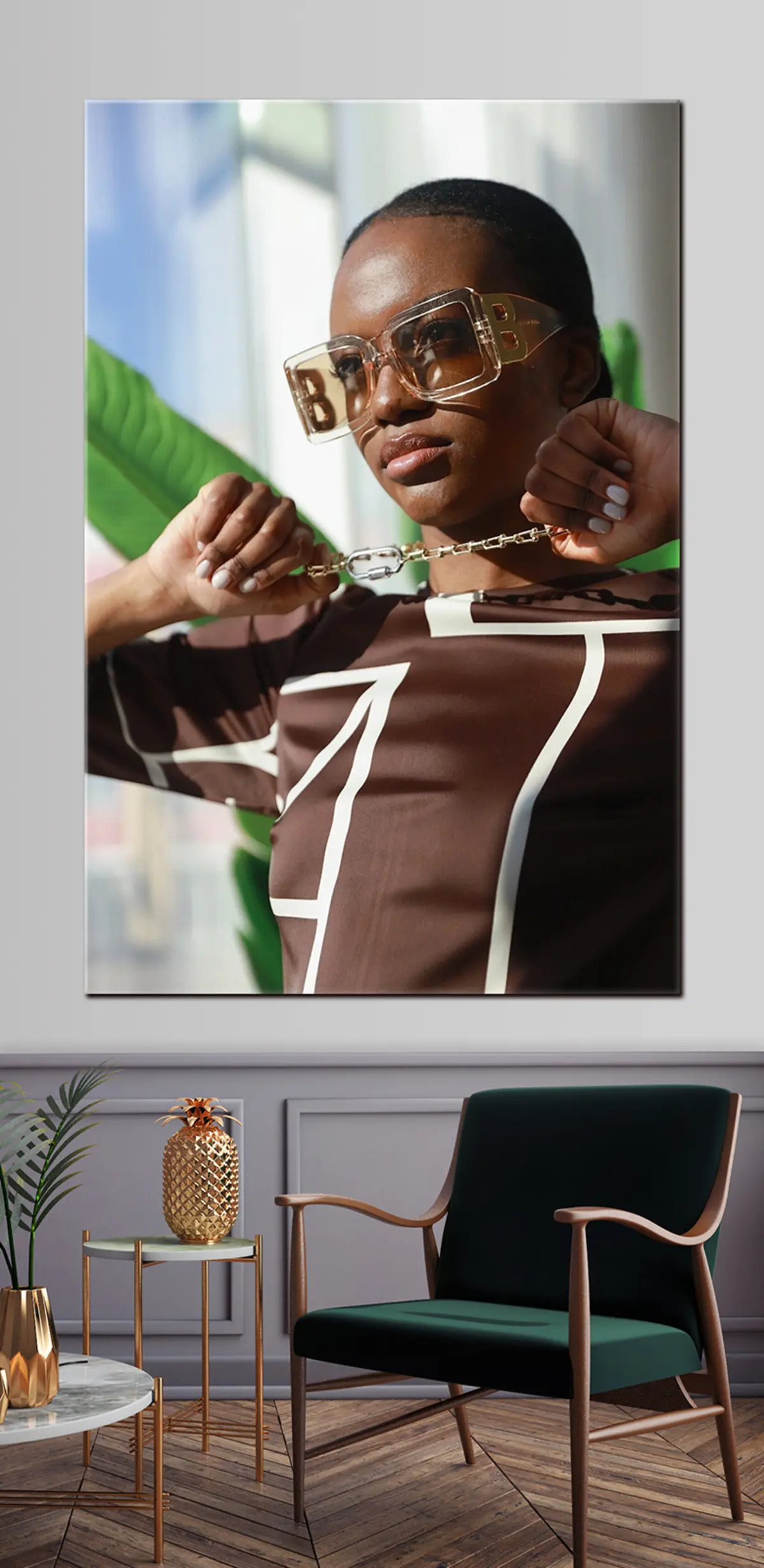 carta da parati Occhiali, cure oculistiche e manicure nr. s33177