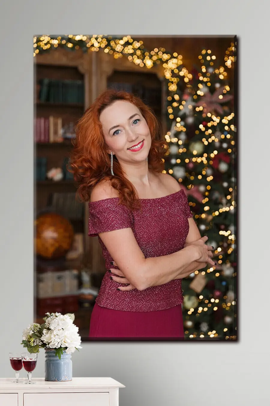 carta da parati Sorriso, viola e manica nr. s33179