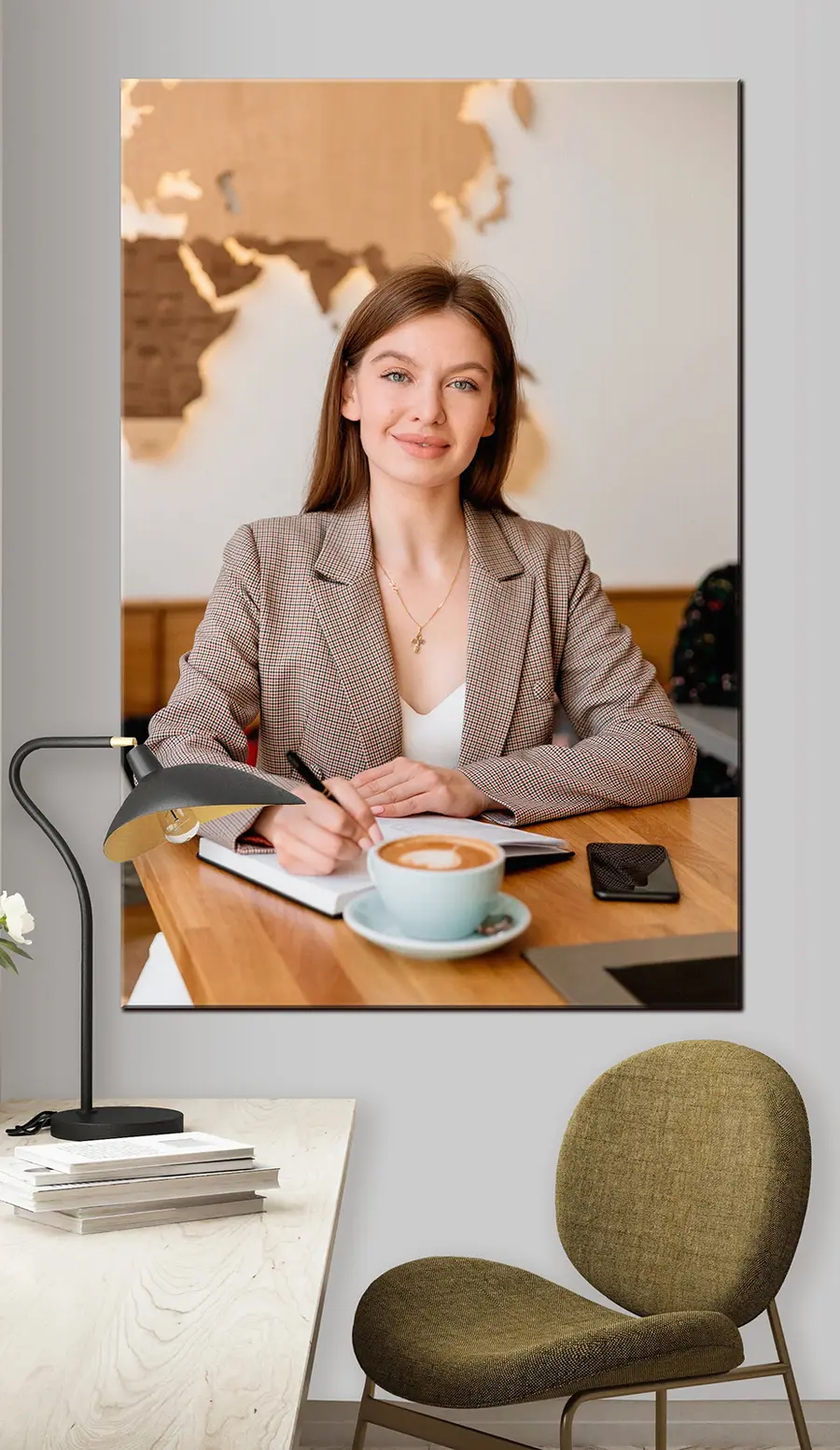 carta da parati Sorriso, stoviglie e manica nr. s33181