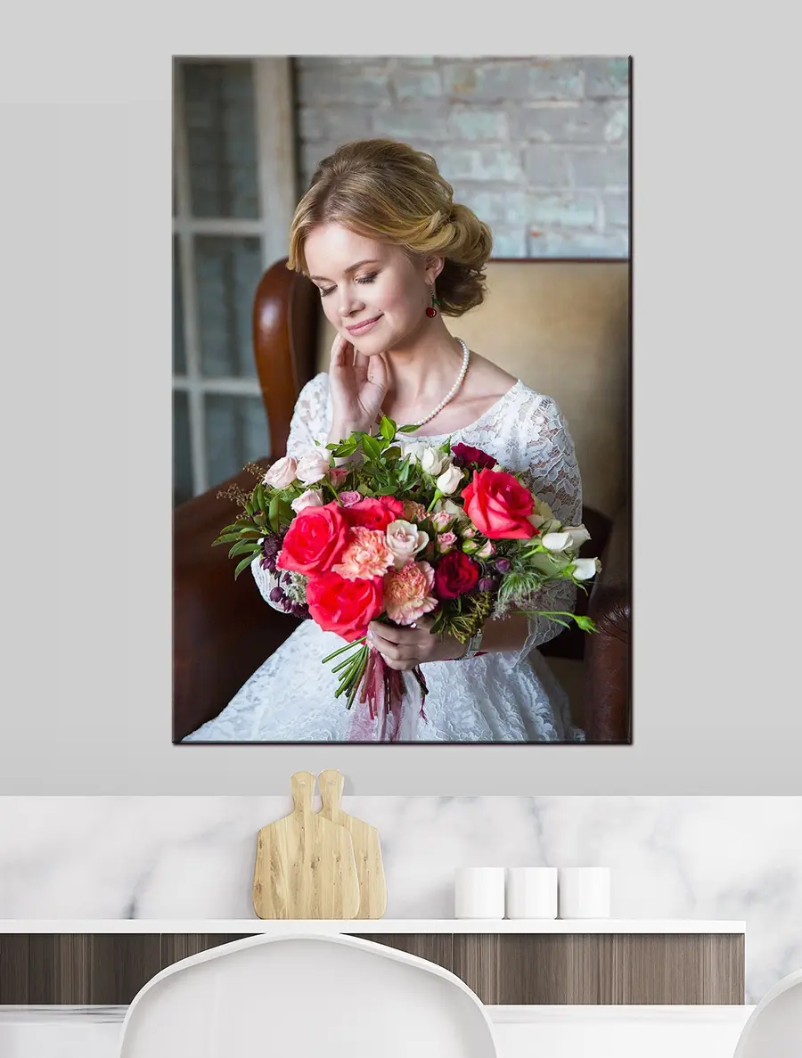 carta da parati Fiore, sorriso e pianta nr. s33185