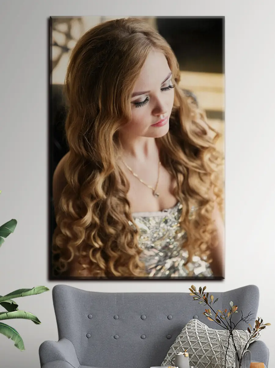 carta da parati Viso, sopracciglia e ciglia nr. s33187