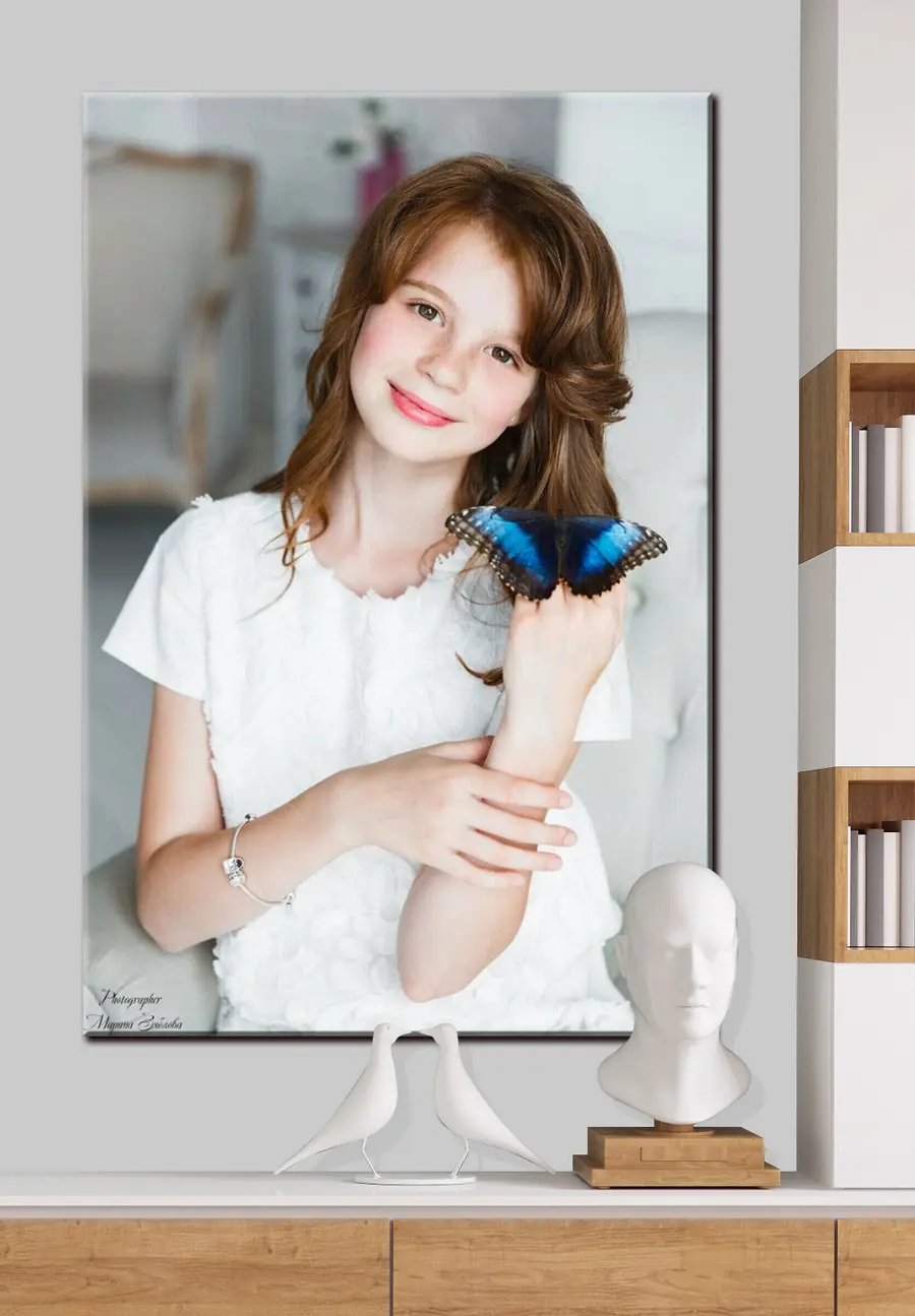 carta da parati Sorriso, fotografia flash e manica nr. s33193