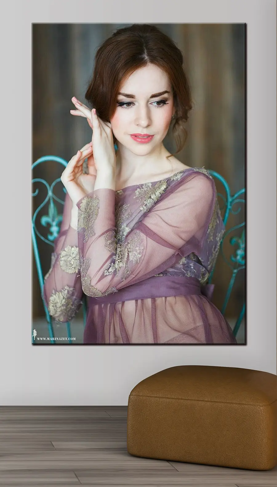 carta da parati Ciglia, collo e maniche nr. s33194