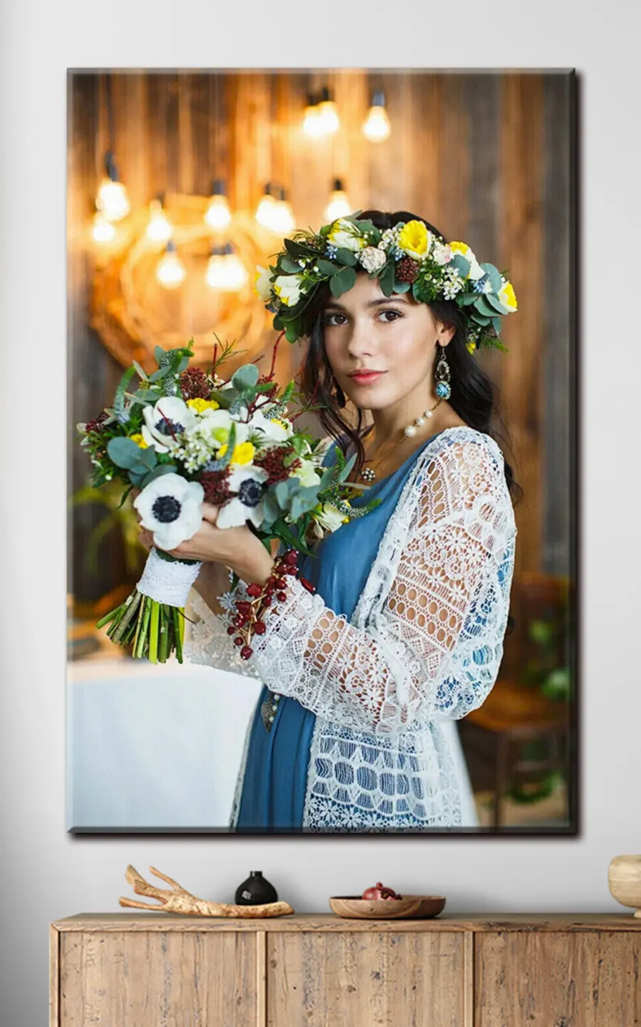 carta da parati Fiori, piante e manicotti nr. s33197