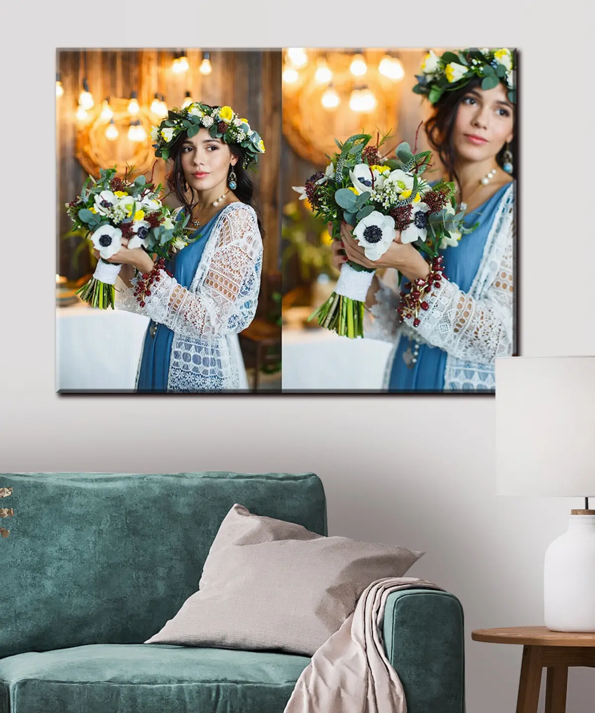 carta da parati Fiori, piante e manicotti nr. s33199