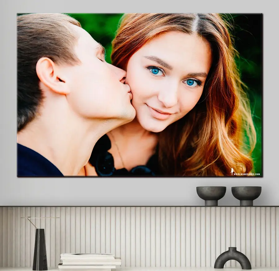 carta da parati Naso, labbra e sopracciglia nr. s33203