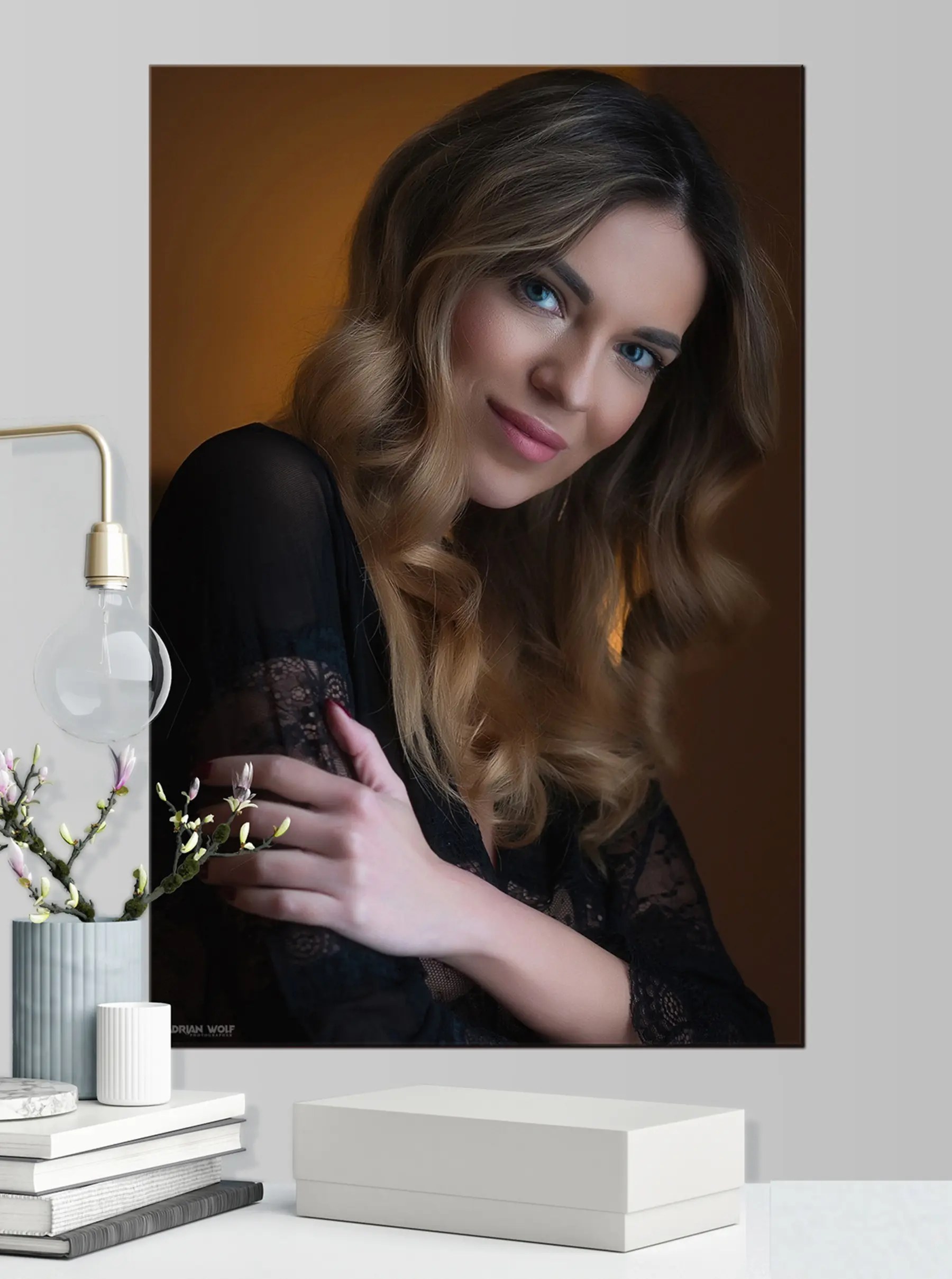 carta da parati Labbra, sopracciglia e ciglia nr. s33205