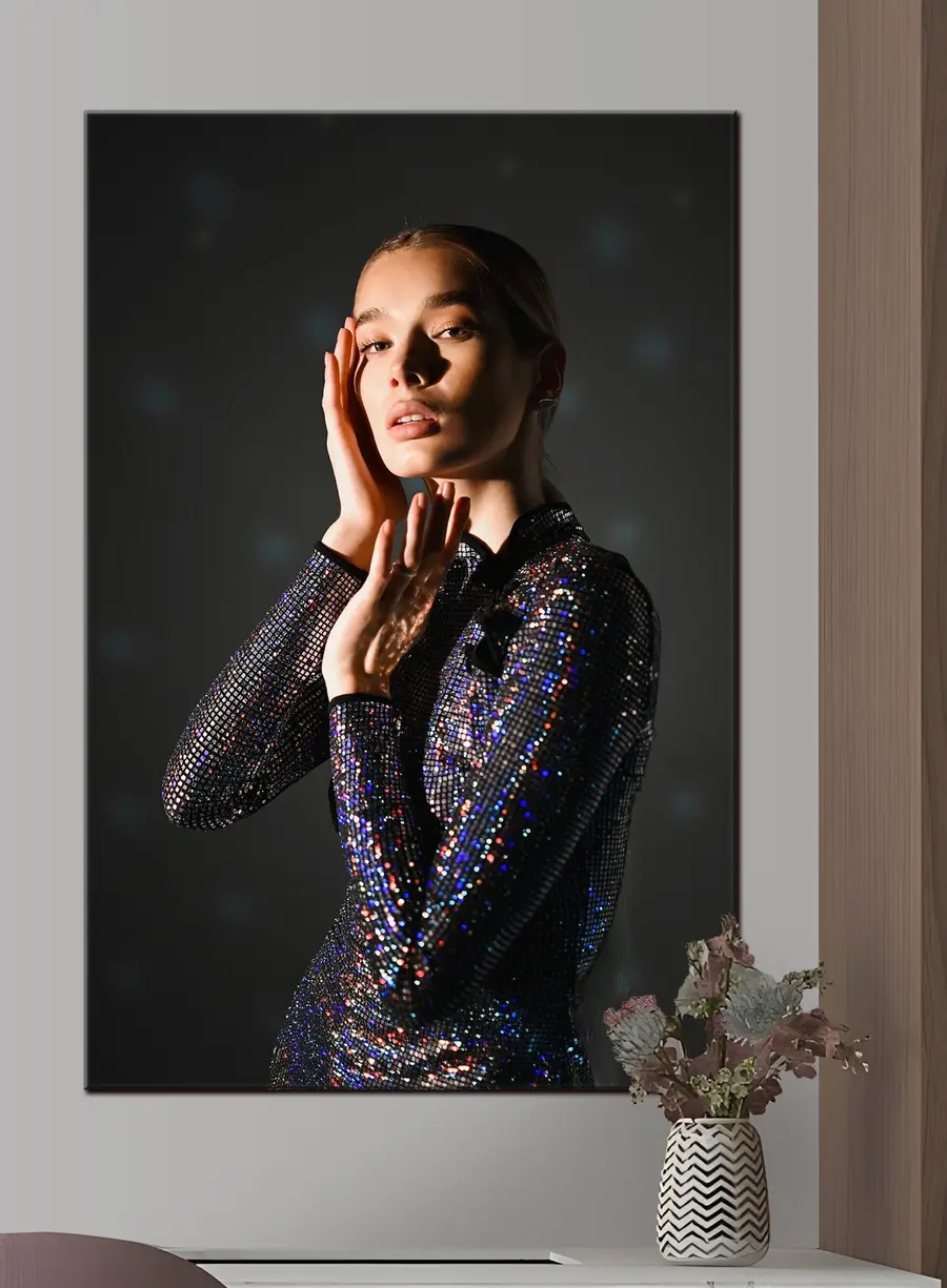 carta da parati Fotografia del collo, delle maniche e del flash nr. s33208