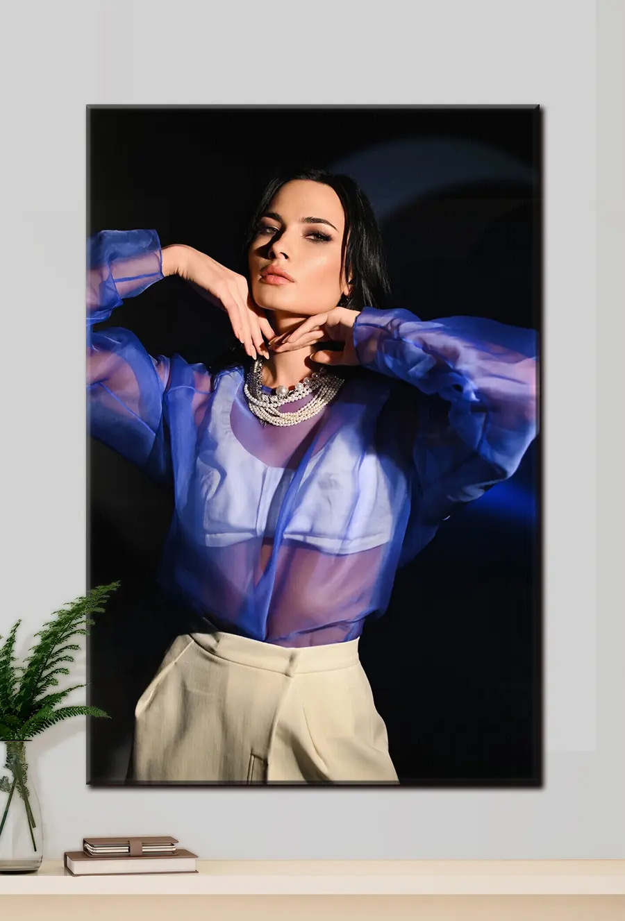 carta da parati Spalla, collo e viola nr. s33209