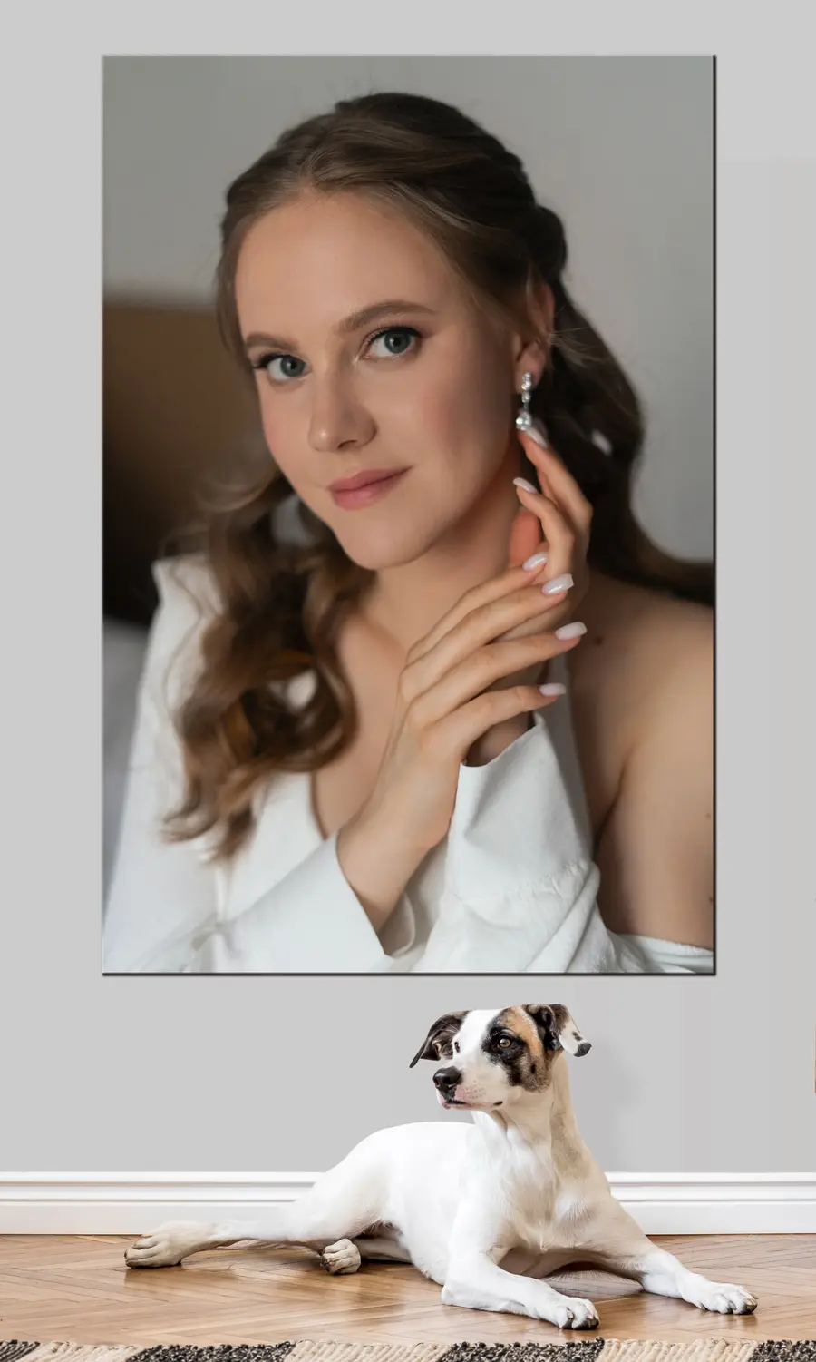 carta da parati Labbra, sopracciglia e ciglia nr. s33224