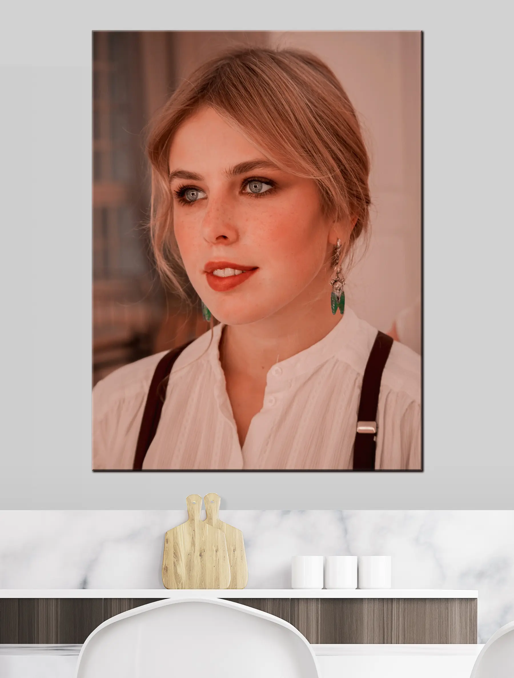 carta da parati Capelli, naso e guance nr. s33226