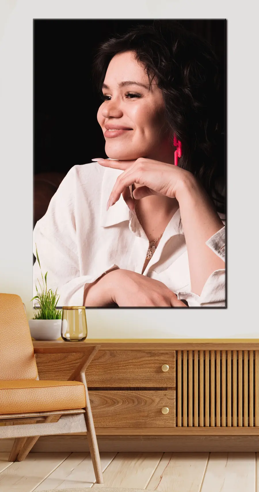 carta da parati Naso, labbra e mento nr. s33231